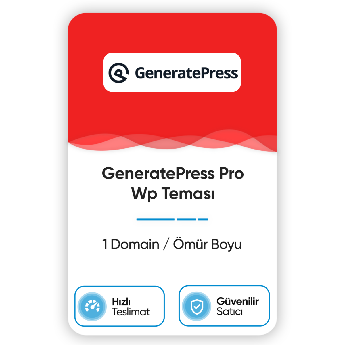 GeneratePress Pro Wp Teması - Görsel 1