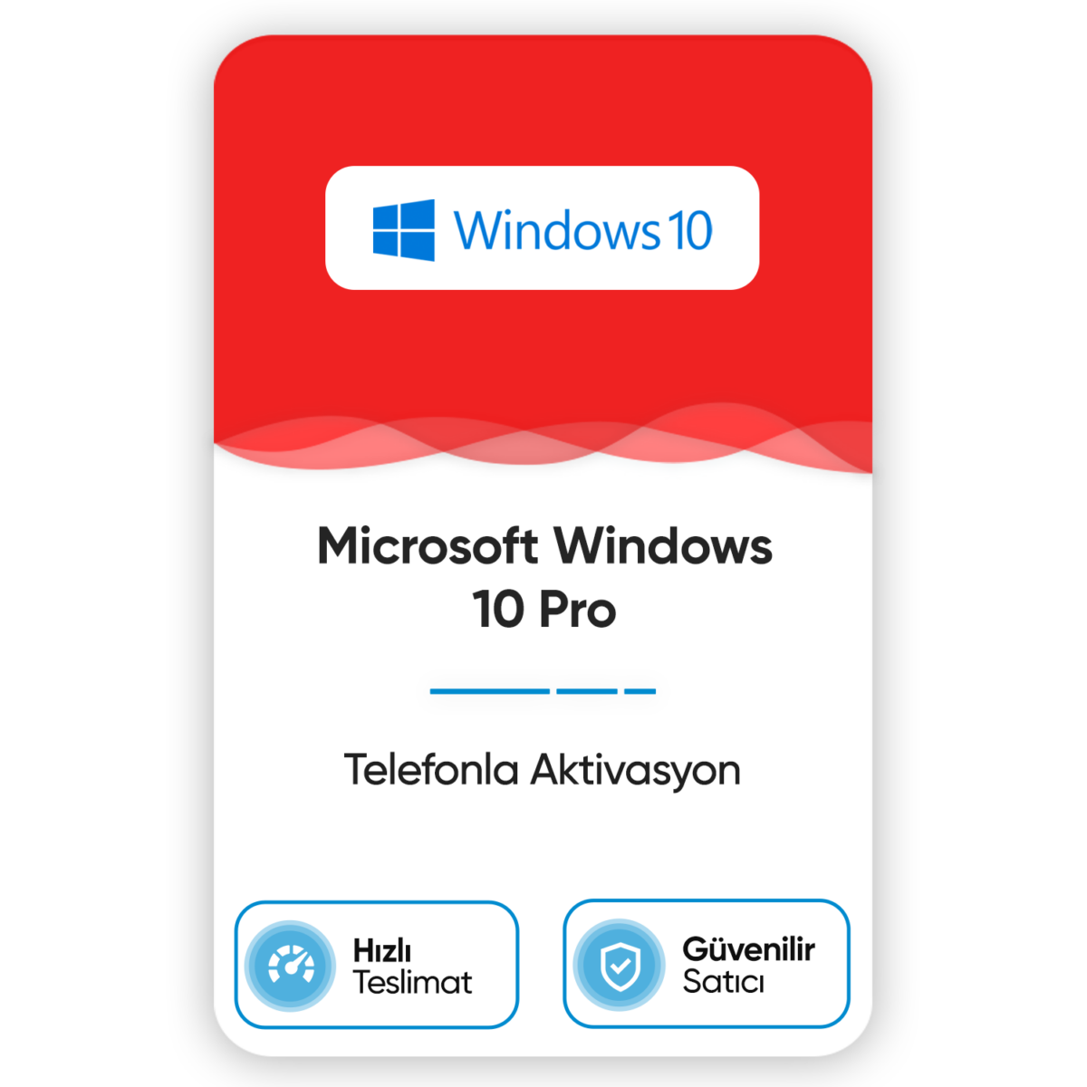 Windows 10 Pro – Telefon Aktivasyon - Görsel 1