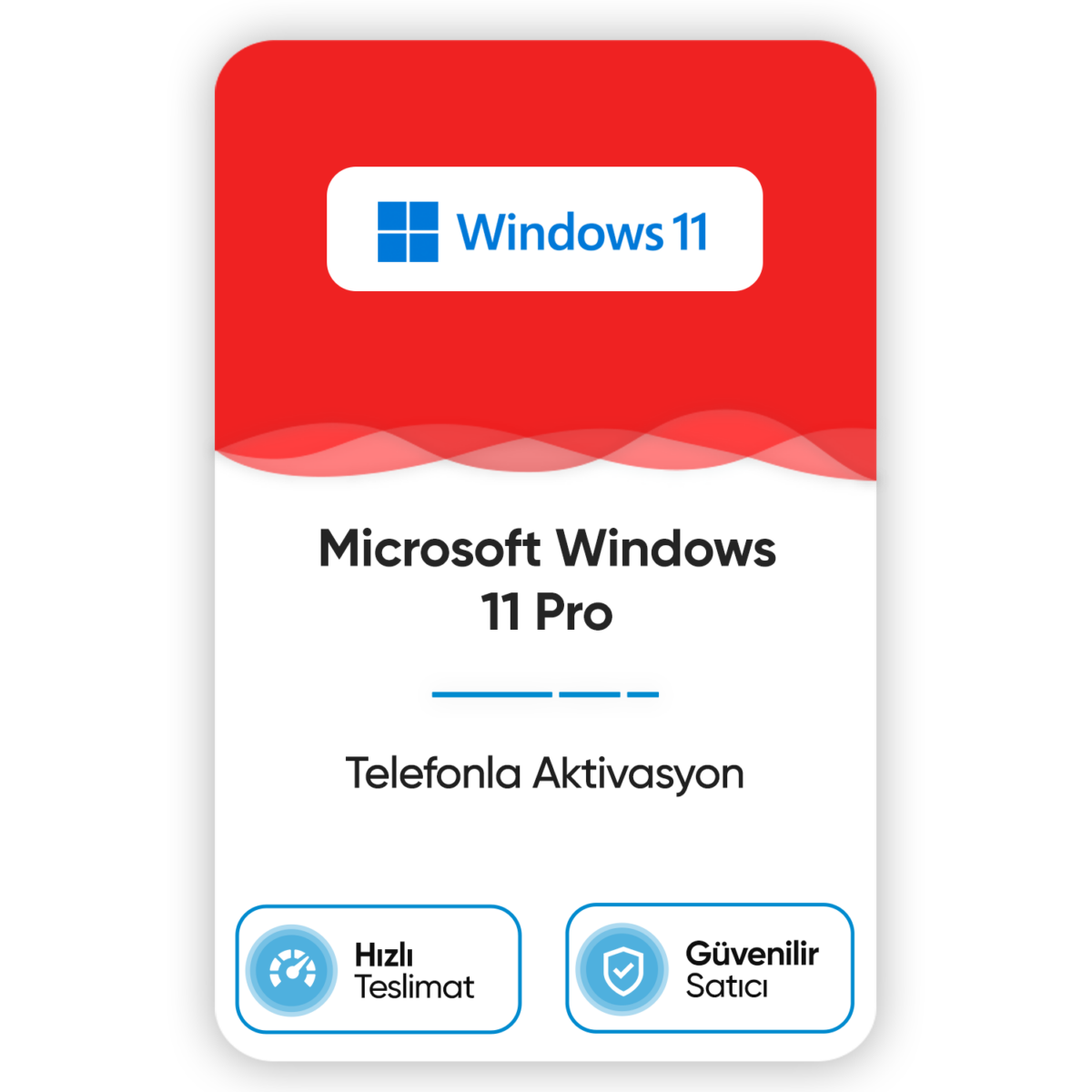 Windows 11 Pro – Telefon Aktivasyon - Görsel 1