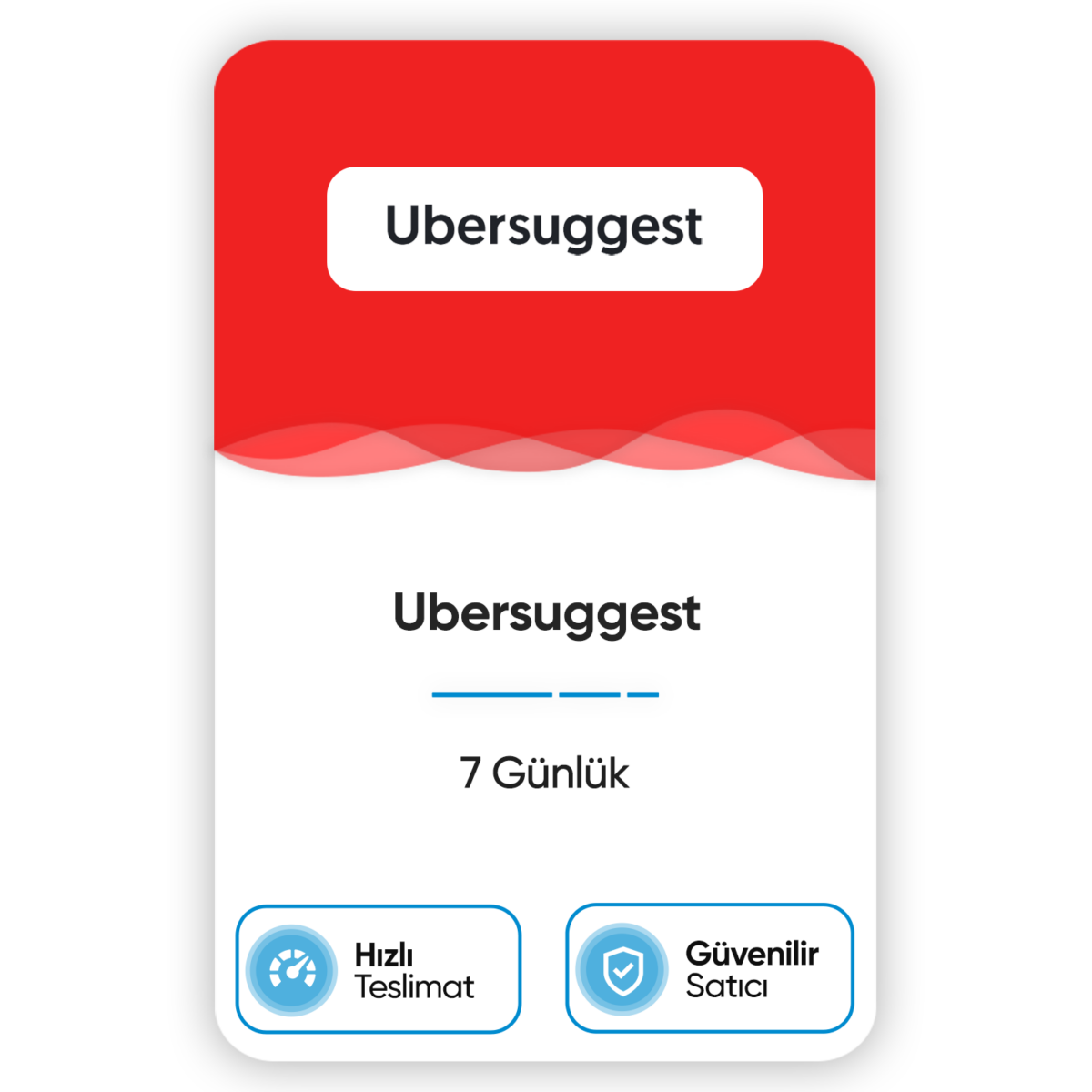 Ubersuggest – 7 Günlük - Görsel 1